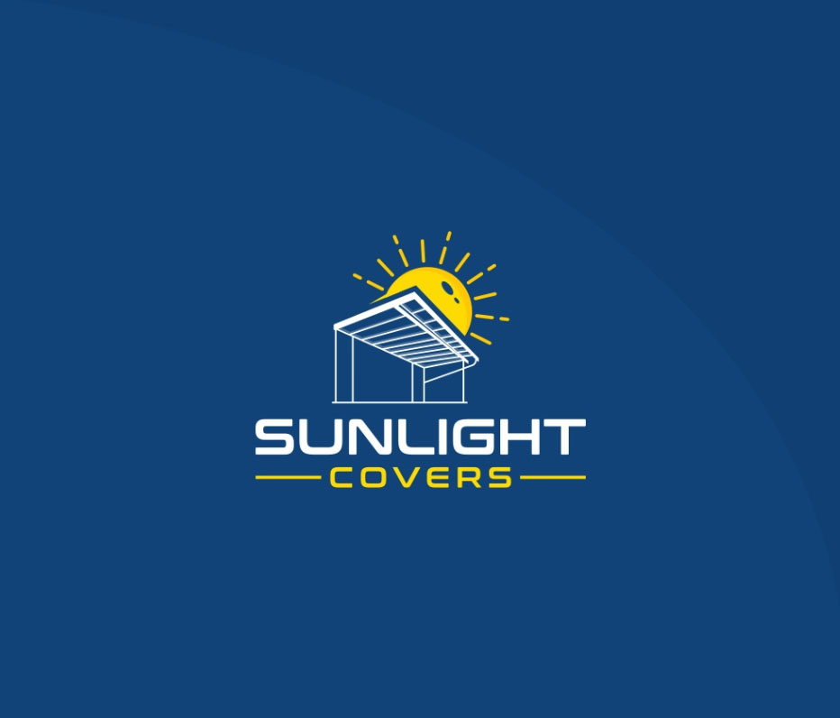 Sunlight Covers Logo Blue BG